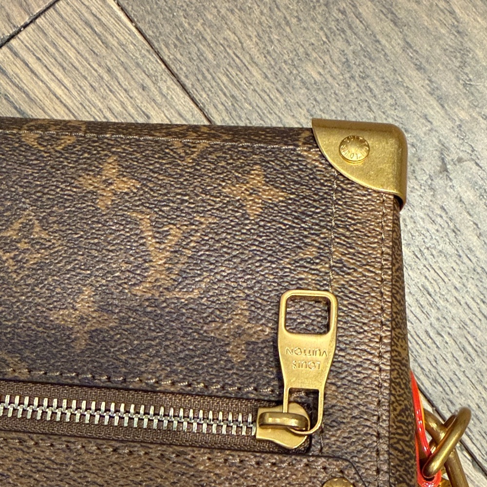 Brown and Gold Crossbody Bag - Picture 5 of 7